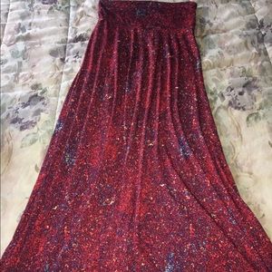 Xs lularoe Maxi skirt